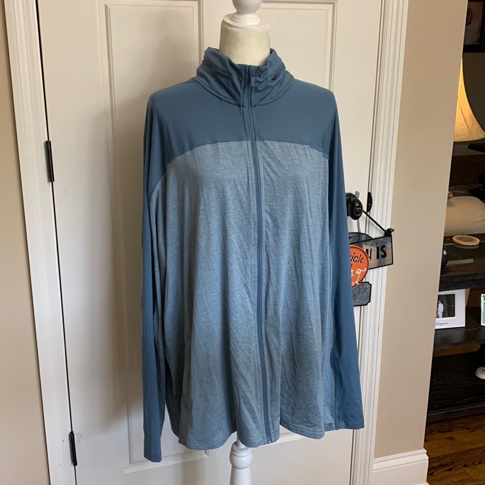 NWT All in Motion Blue Moisture Wick Jacket